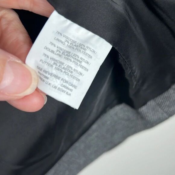 J. Crew Going Out Blazer in Stretch Twill Size 6 Heather Dove Preppy Career Work - Picture 6 of 13